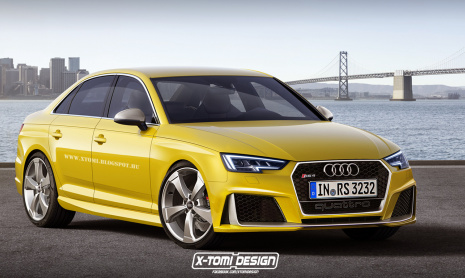 Седан Audi RS4 – звучит очень заманчиво