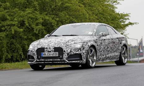 Первые шпионские фотографии 2018 Audi RS5