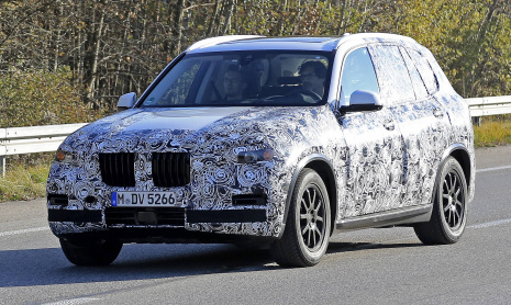 Первые шпионские фото производственной версии 2018 BMW X5