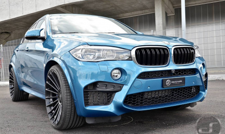 Синий Hamann BMW X6 M от DS Automobile