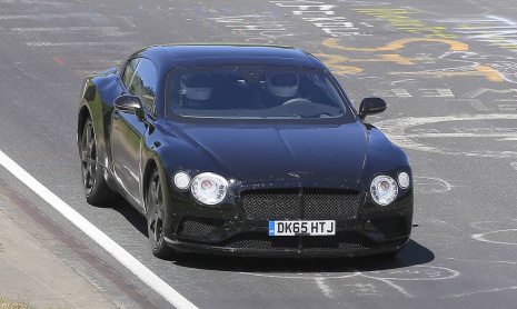 2018 Bentley Continental GT - последние шпионские снимки