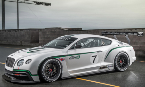 Гоночный коцепт-кар Bentley Continental GT3 дебютирует в Париже