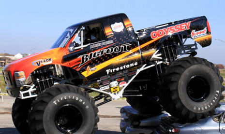 Bigfoot Monster-truck с электродвигателем