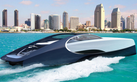 Яхта Bugatti Niniette 66, вдохновленная Chiron