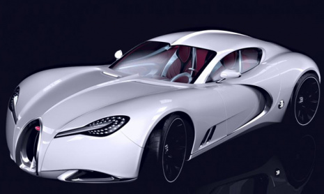 Bugatti Gangloff Concept, вдохновленный Type 57 Atalante