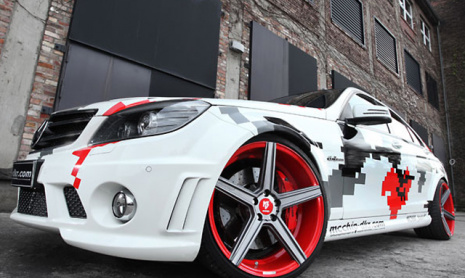 Mercedes C63 AMG от тюнинг-ателье McChip-DKR