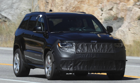 2018 Jeep Grand Cherokee SRT - последние шпионские снимки