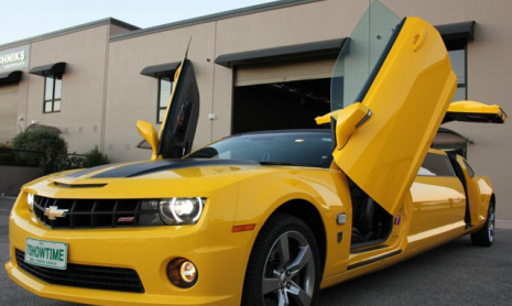 Camaro Bumblebee трасформировался в лимузин