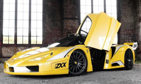 Edo Enzo ZXX несется по автобану