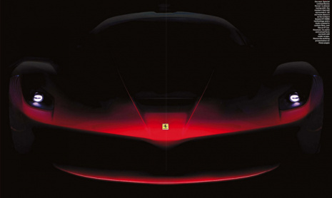 Ferrari представил изображения нового Enzo