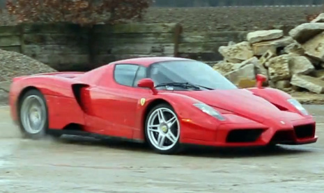 Ралли на Ferrari Enzo