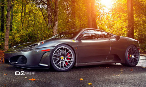 Ferrari F430 на дисках D2Forged