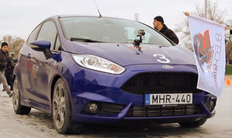 Кен Блок катает фанатов в Ford Fiesta ST