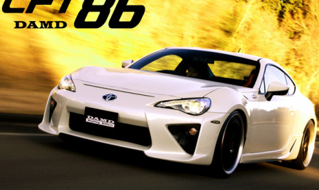 DAMD сделал обвес LF-A для Toyota GT86