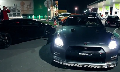 Гонка суперкаров на Киевском шоссе