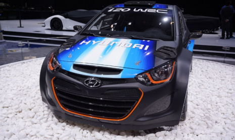 Новый раллийный Hyundai i20 WRC