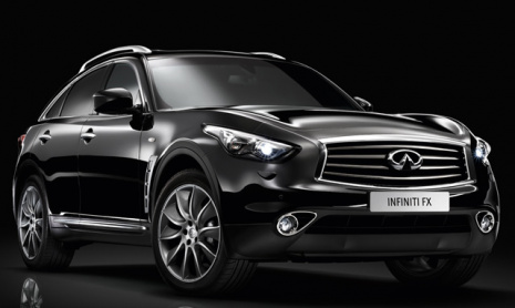 Infiniti анонсировал FX Black & White Edition