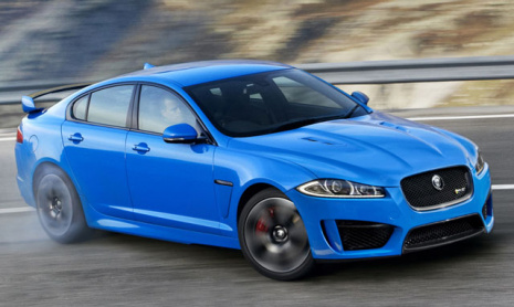 Jaguar XFR-S покоряет Альпы