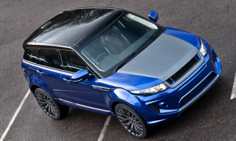 Тюнинг Range Rover Evoque Imperial Blue от A. Kahn Design