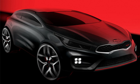 Kia представил официальные рендеры Pro_Cee’d GT