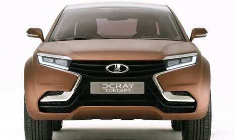 Концепт LADA Xray на московском автосалоне