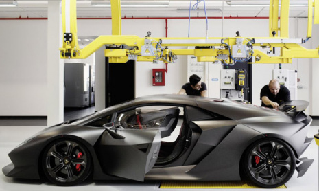 Lamborghini начала производство Sesto Elemento
