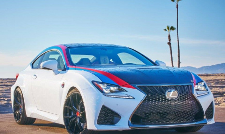Lexus выпустил баскетбольный RC F LA Clippers Edition