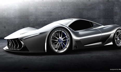Концепт Maserati MC-63 на основе Ferrari LaFerrari