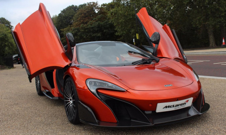 MSO Volcano Orange McLaren 675LT Spider продается за 423,950 фунтов