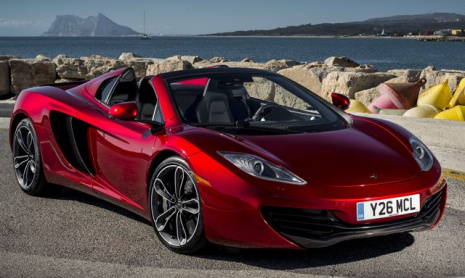 McLaren 23C Spider против сноубордистки 