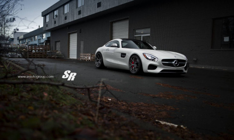 Mercedes-AMG GT на дисках PUR от SR Auto Group