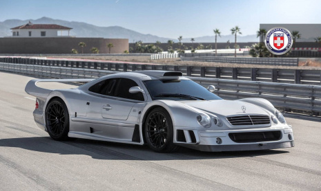 Потрясающий Mercedes-Benz CLK GTR от HRE Wheels