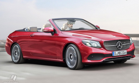 Тизер Mercedes-Benz E-Class Cabriolet появился перед дебютом в Женеве
