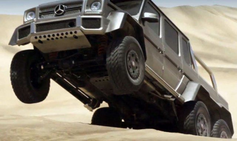 Mercedes G63 AMG получил привод 6х6