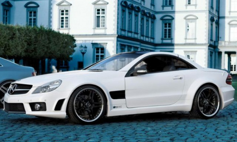 Mercedes SL500 от тюнинг-ателье Famous Parts