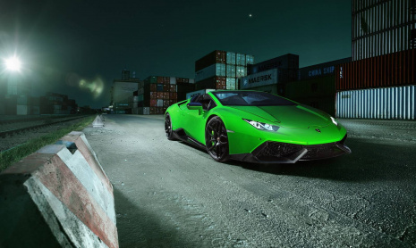 860-сильный Lamborghini Huracan Spyder от Novitec Torado
