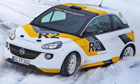 Ралли на Opel Adam R2