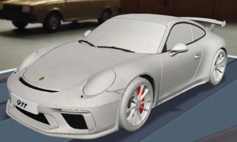 Первые изображение обновленного 2017 Porsche 911 GT3