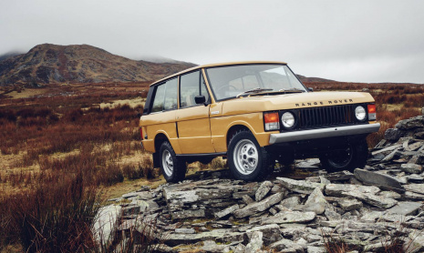 Возрожденный Range Rover будет показан на салоне ретромобилей