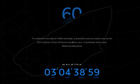 Renault представит спорткар Alpine Le Mans 2015