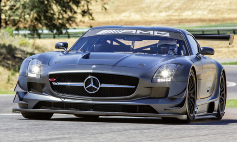 AMG отметил свое 45-летие эксклюзивным SLS GT3