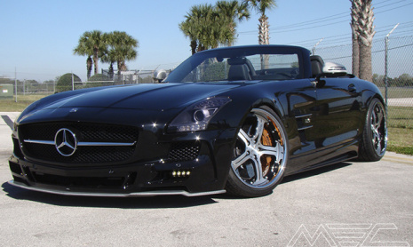 Тюнинг Mercedes-Benz SLS от MEC Design