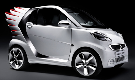 Джереми Скотт сделал из Smart настоящий Art Car