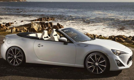 Toyota представила кабриолет GT86