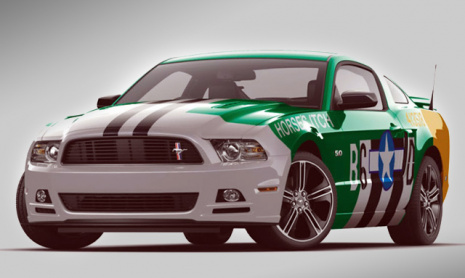 Mustang Track Fighter готов к SEMA