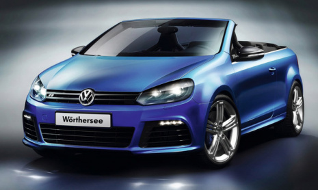 VW представил Golf R Cabrio (+видео)