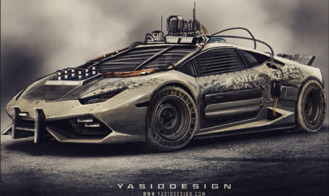 Lamborghini Huracan в стиле ''Элизиум''