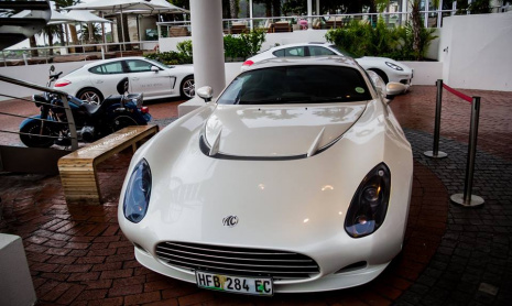 Редчайший AC 378 GT Zagato был заснят в Кейптауне