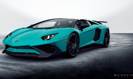 Первые фото Lambo Aventador SV Roadster