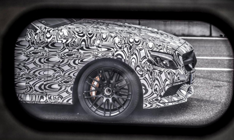  Новый тизер Mercedes-AMG C63 Coupe